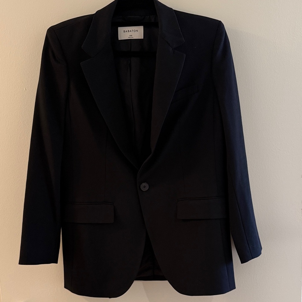 Babaton Atelier Classic Black Blazer Size XXS
